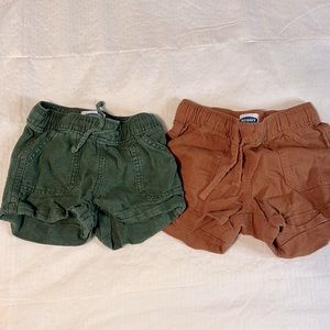 Old navy toddler girls linen shorts